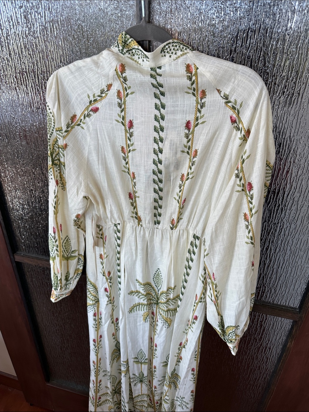 Few Moda ANAYA Raquel Dress Women's White Embroidered Maxi Dress size 8 - Picture 13 of 15